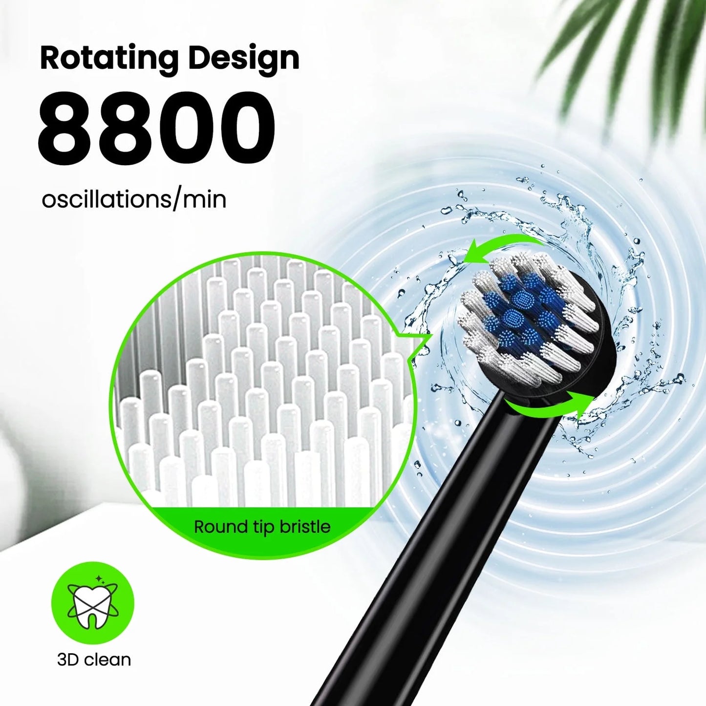 Rechargeable Rotating Electric Toothbrush 