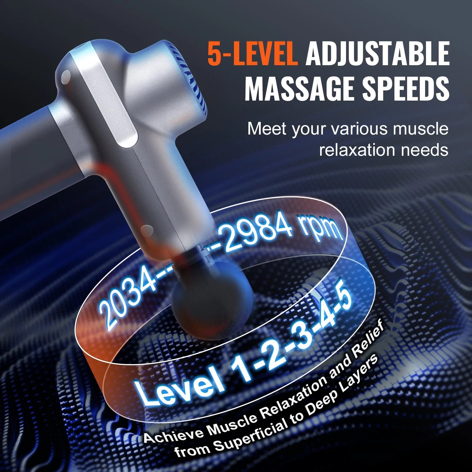 Professional Deep Tissue Massage Gun